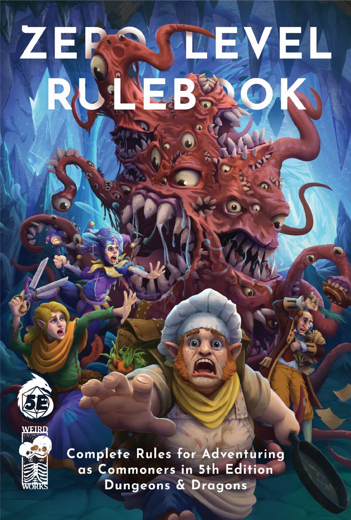 Goodman Games Dungeons & Dragons 5th Edition Fantasy Zero Level Rulebook