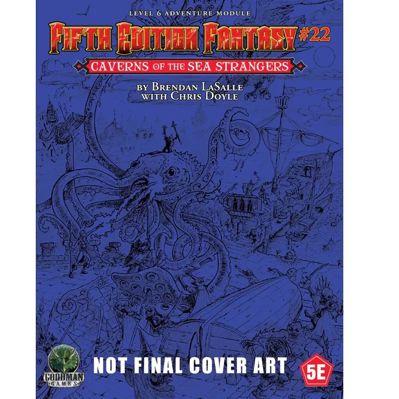Goodman Games Fifth Edition Fantasy 22 - Caverns of The Sea Strangers
