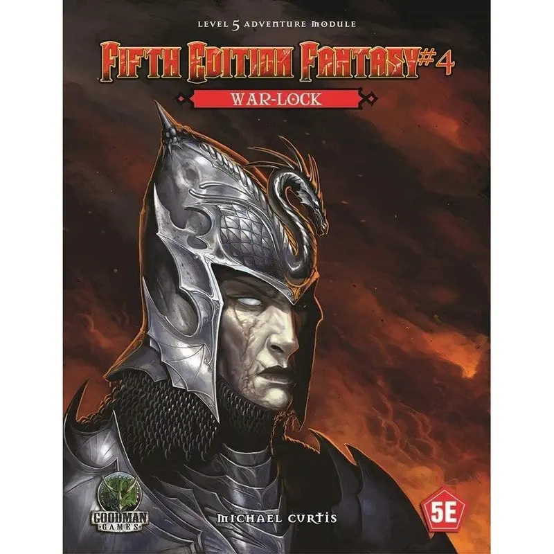 Goodman Games Fifth Edition Fantasy 4 War-Lock Adventure Module