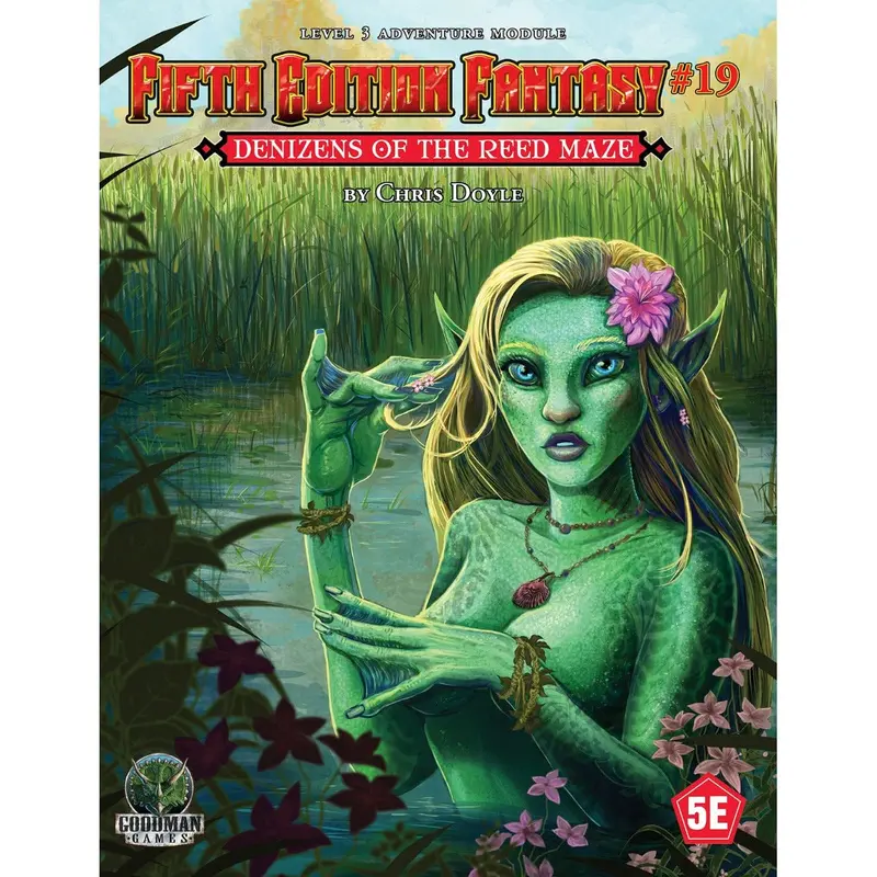 Goodman Games Fifth Edition Fantasy Adventure #19 - Denizens of The Reed Maze