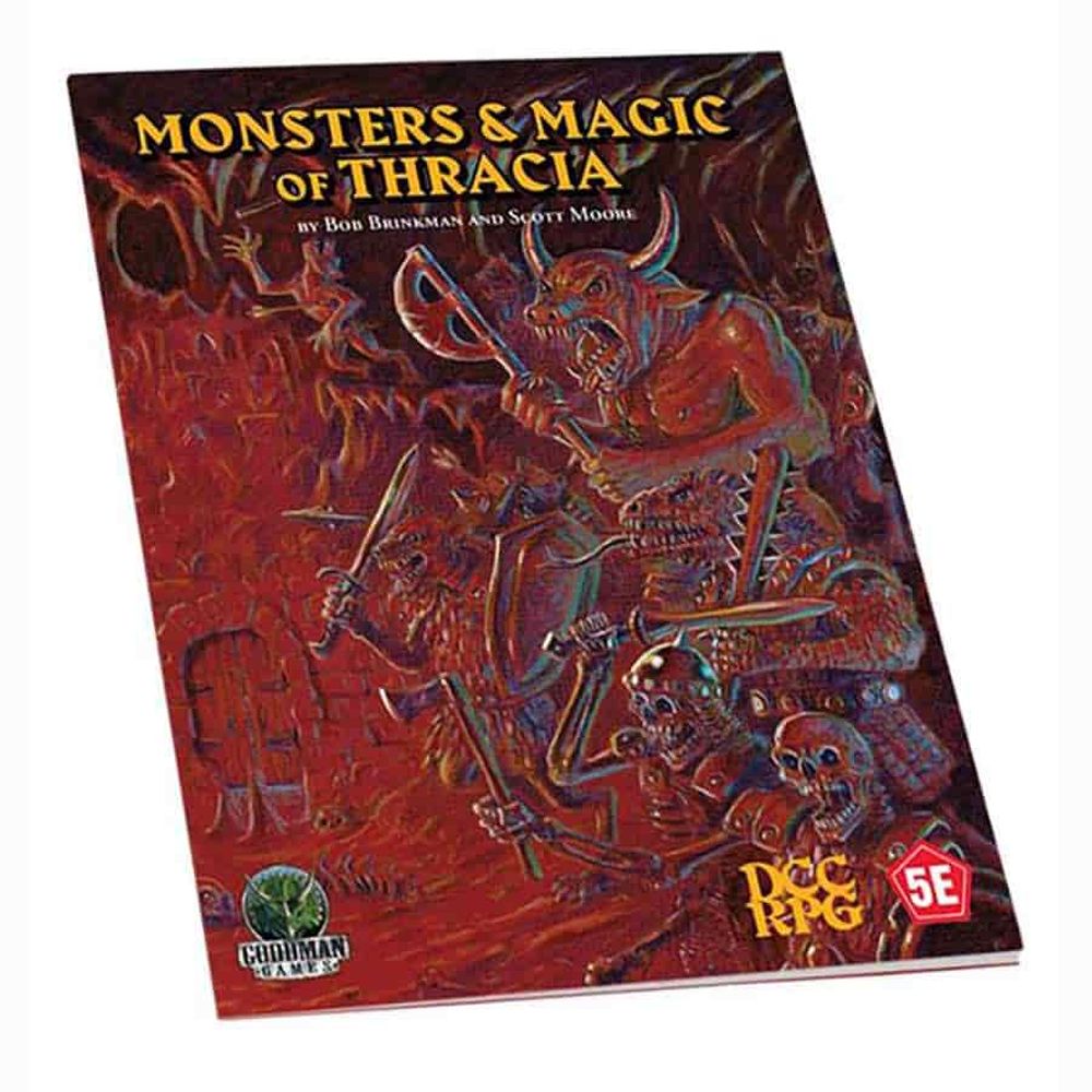 Goodman Games Monsters and Magic of Thracia Book (5E + DCC)