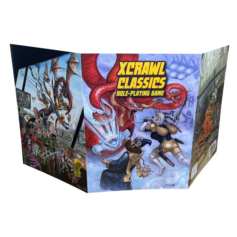 Goodman Games Xcrawl Classics RPG: Dungeon Judge's Screen Rulebook