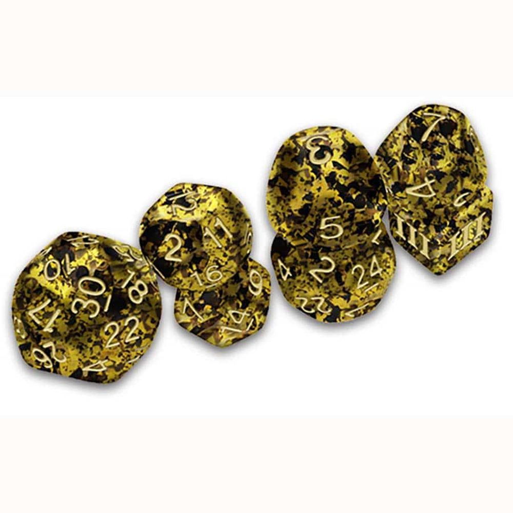 Goodman Terracotta Grecian Vase RPG Dice Set - Dungeon Crawl Classics Funky 7