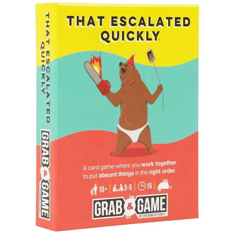 Grab & Game - That Escalated Quickly (By Exploding Kittens)