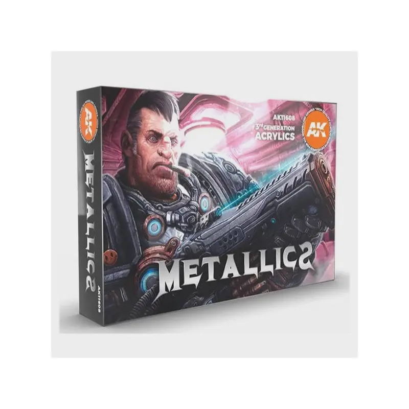 Ak Interactive 3Gen Sets - Metallics