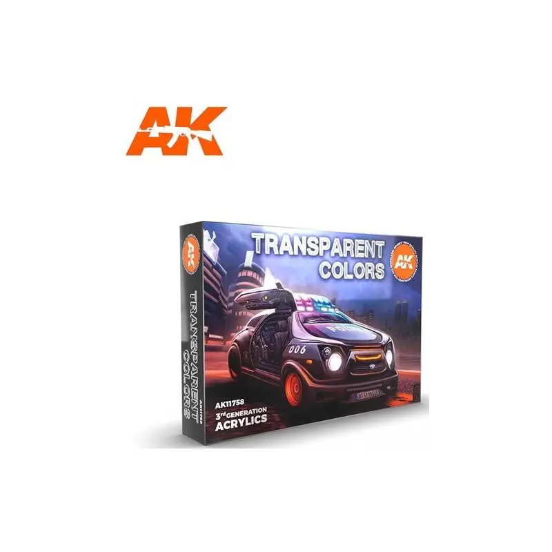 Ak Interactive 3Gen Sets - Transparent Colors