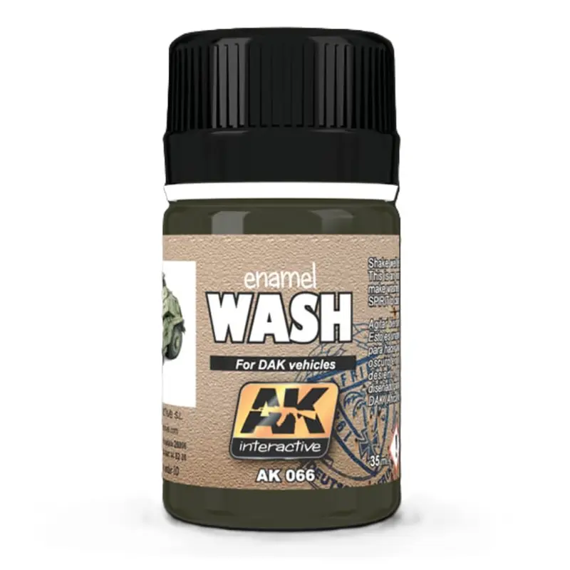 AK Interactive Africa Korps Vehicles Wash 35ml
