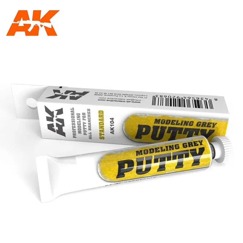 AK Interactive Auxiliaries - Modeling Grey Putty 20ml