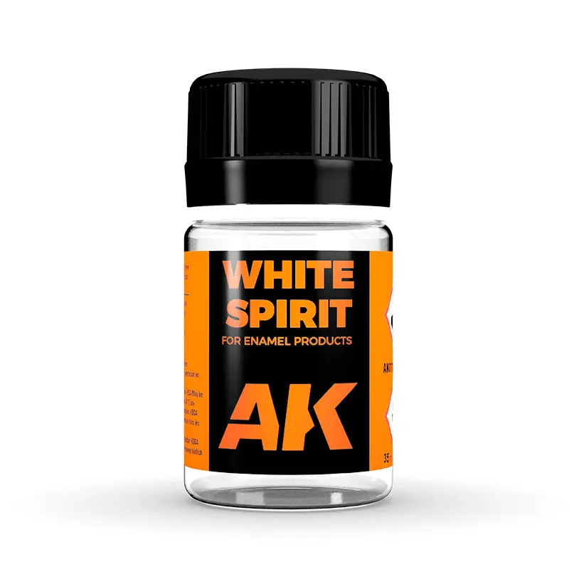 AK Interactive Auxiliaries White Spirit Oil Paint 35ml
