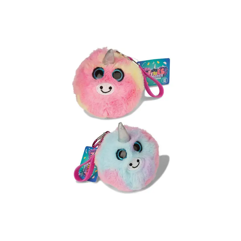 Gogopo Fluffies Unicorn Rainbow 12cm
