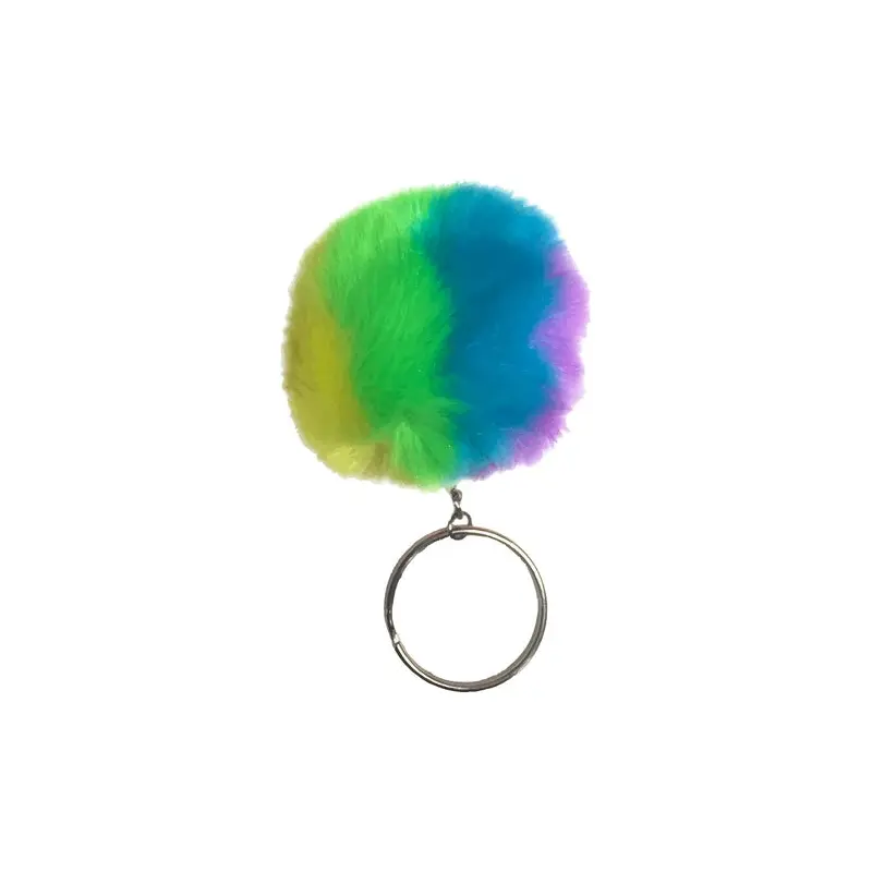 GoGoPo Fluffy Neon Keyring