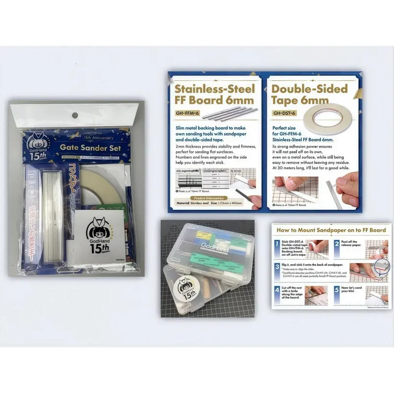 GodHand 15th Anniversary: Gate Sander Set - Preorder