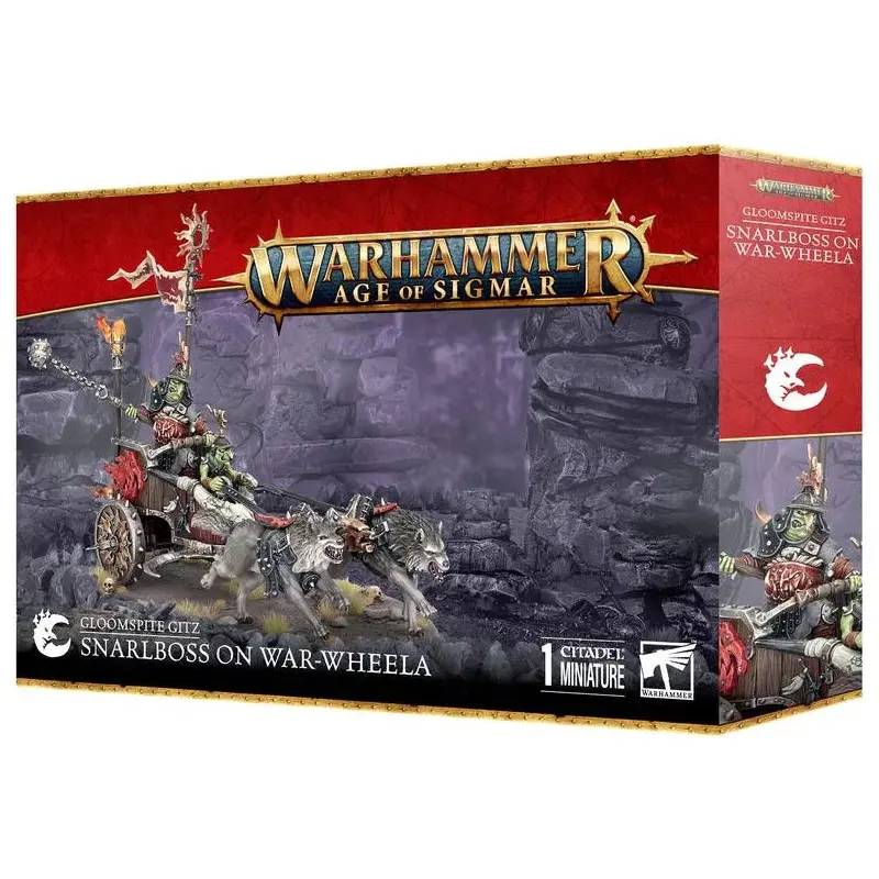 Gloomspite Gitz: Snarlboss On War-Wheela (89-91)