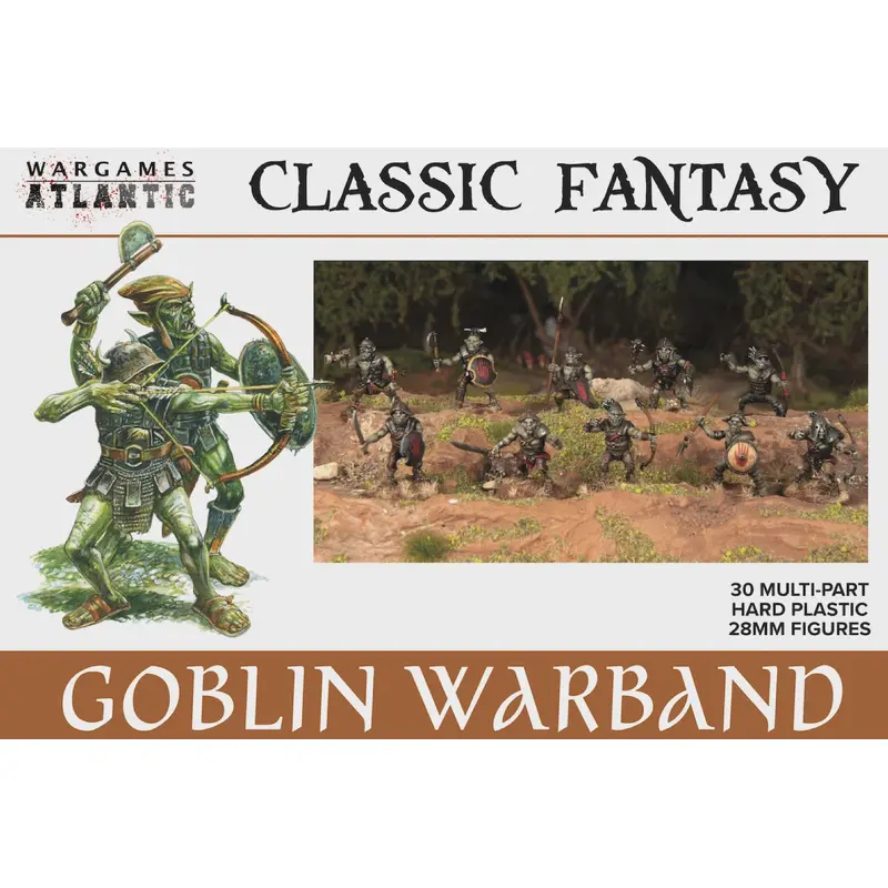 Goblin Warband - 30x 28mm Classic Fantasy Tropes