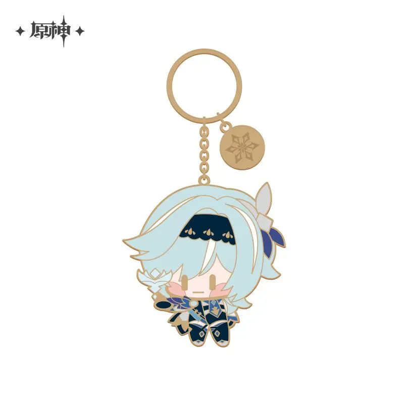 Genshin Impact Metallic Character Keychain - Eula