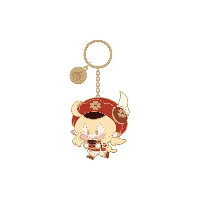 Genshin Impact Metallic Character Keychain - Klee