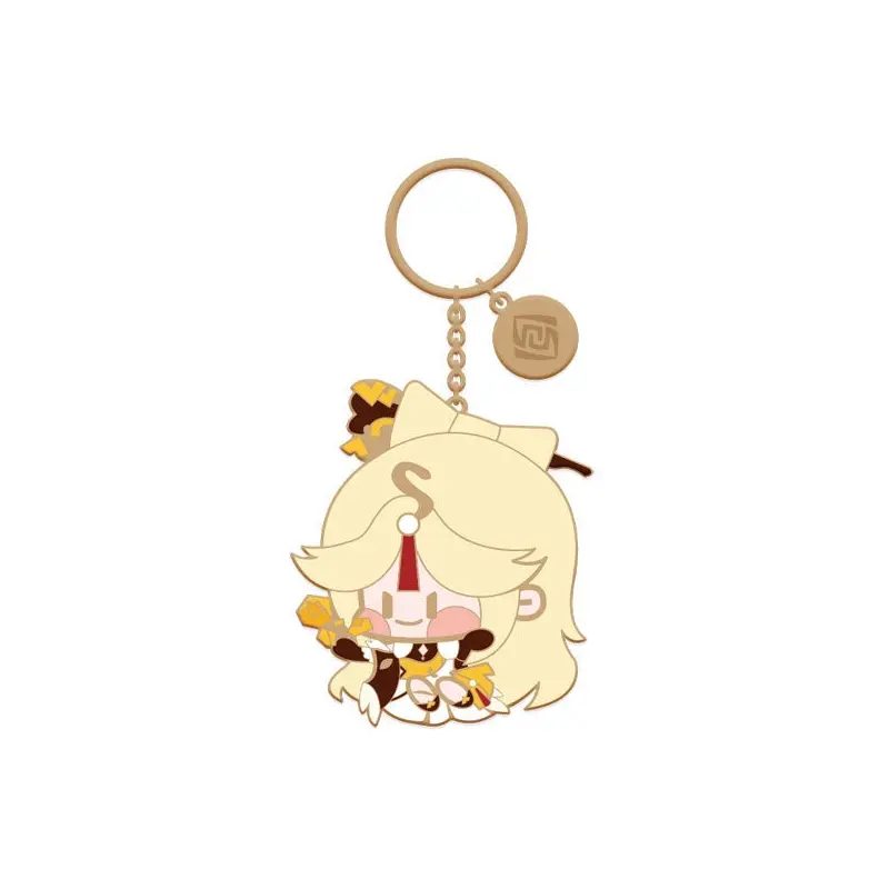 Genshin Impact Metallic Character Keychain - Ning Guang