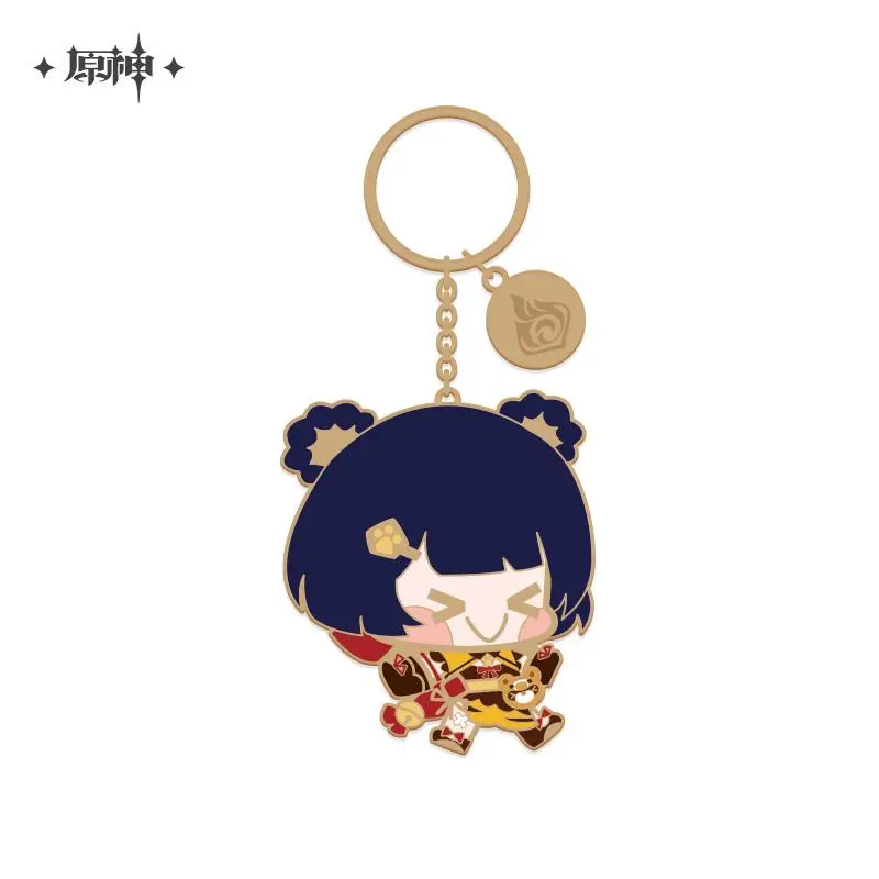 Genshin Impact Metallic Character Keychain - Xiang Ling