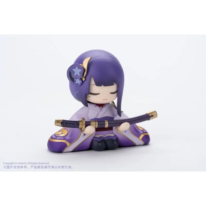 Genshin Impact Raiden Shogun Chibi Mini Figure