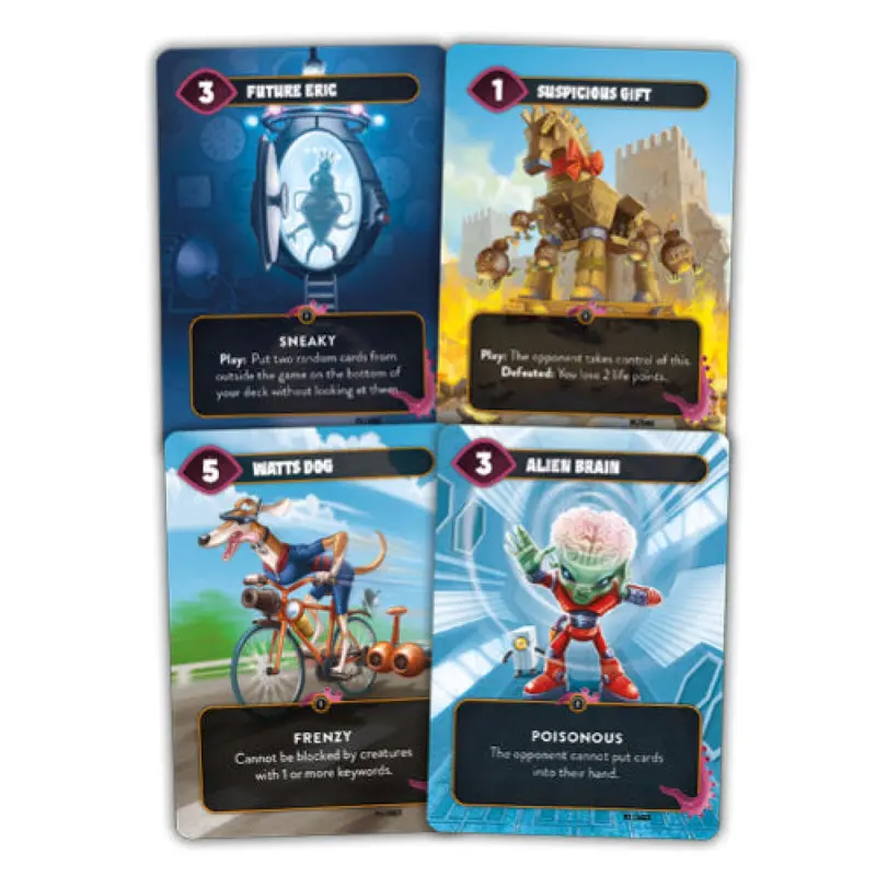 Ghost Galaxy Mindbug: 4-Piece Promo Cards from 2023
