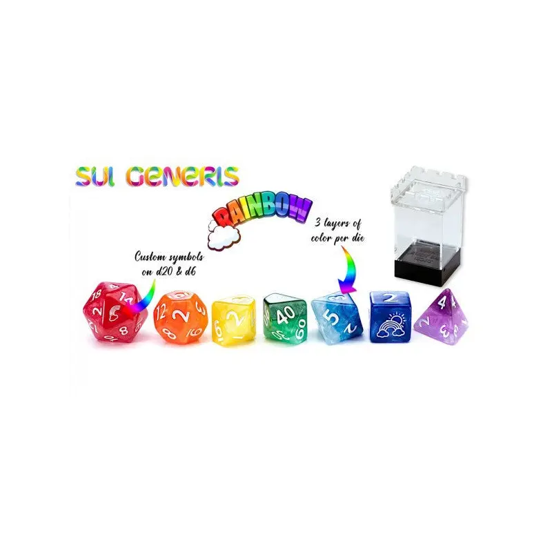 Gatekeeper Sui Generis Dice - Rainbow