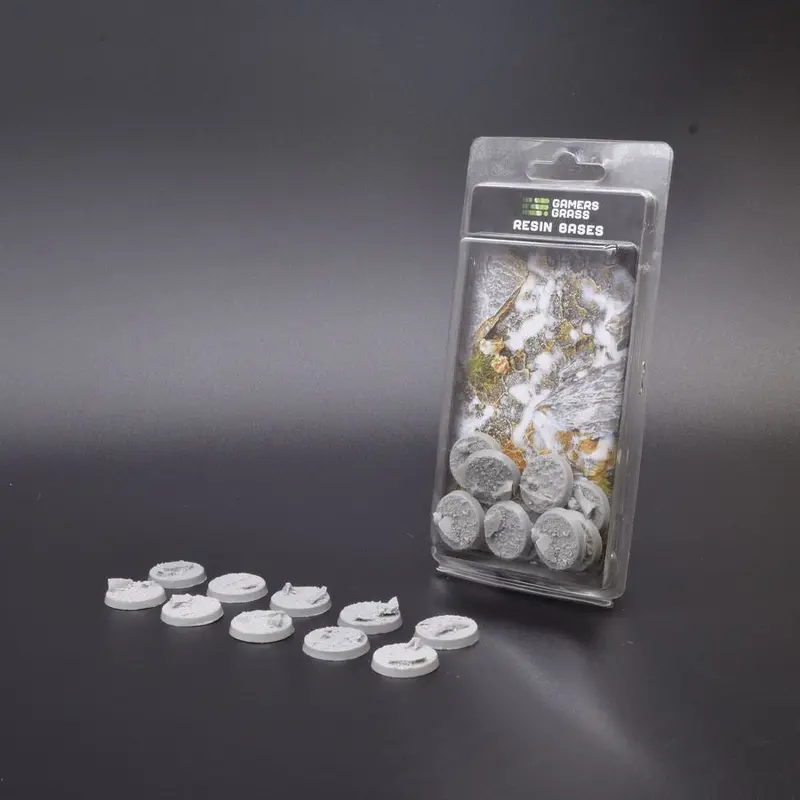 Gamers Grass: Bases: Rocky Fields Resin Bases (Round 25mm)