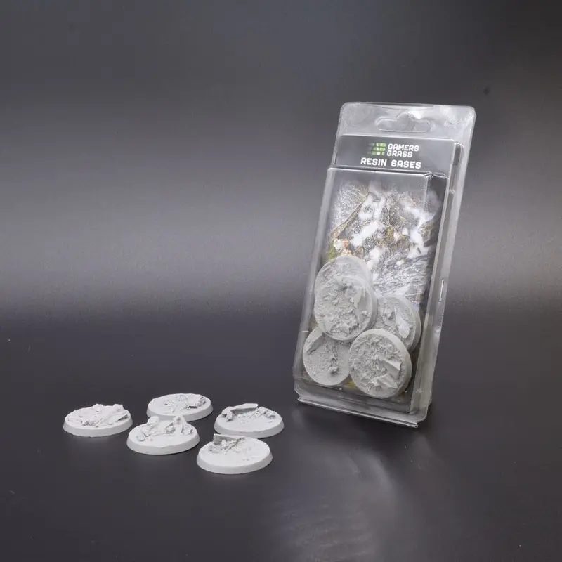 Gamers Grass: Bases: Rocky Fields Resin Bases (Round 40mm (x5))