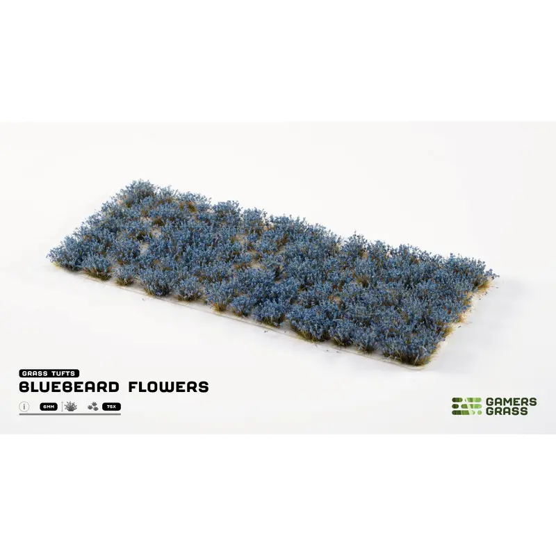 Gamers Grass - Grass Tufts - Flowers - Bluebeard