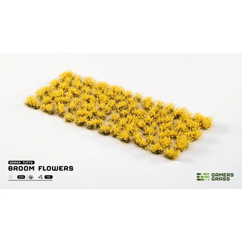 Gamers Grass - Grass Tufts - Flowers - Broom