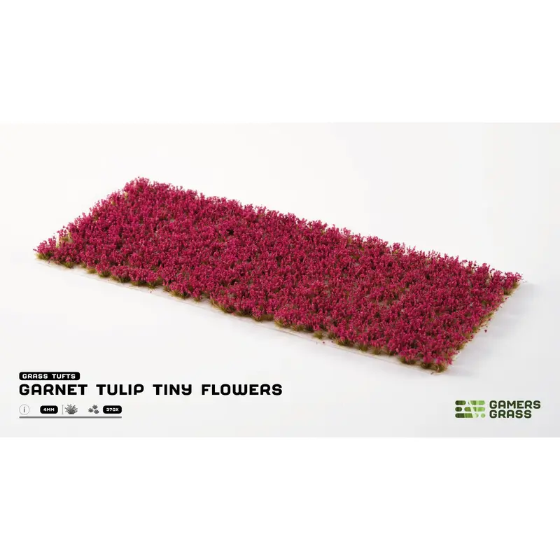 Gamers Grass - Grass Tufts - Flowers - Garnet Tulip Tiny