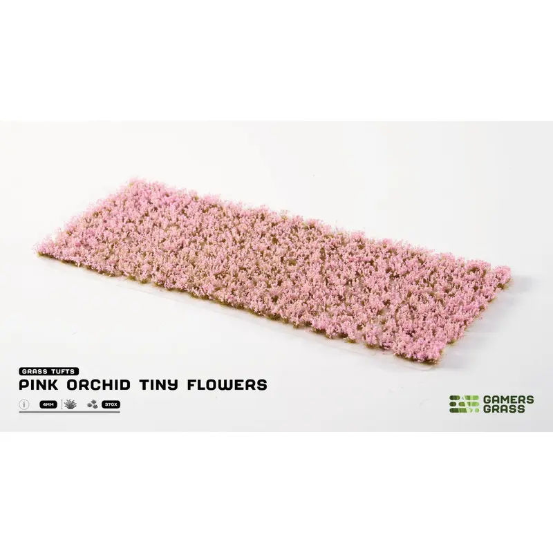 Gamers Grass - Grass Tufts - Flowers - Pink Orchid Tiny