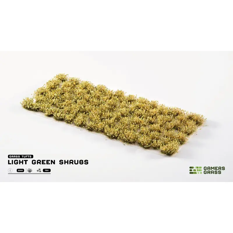 Gamers Grass - Grass Tufts - Shrubs - Light Green