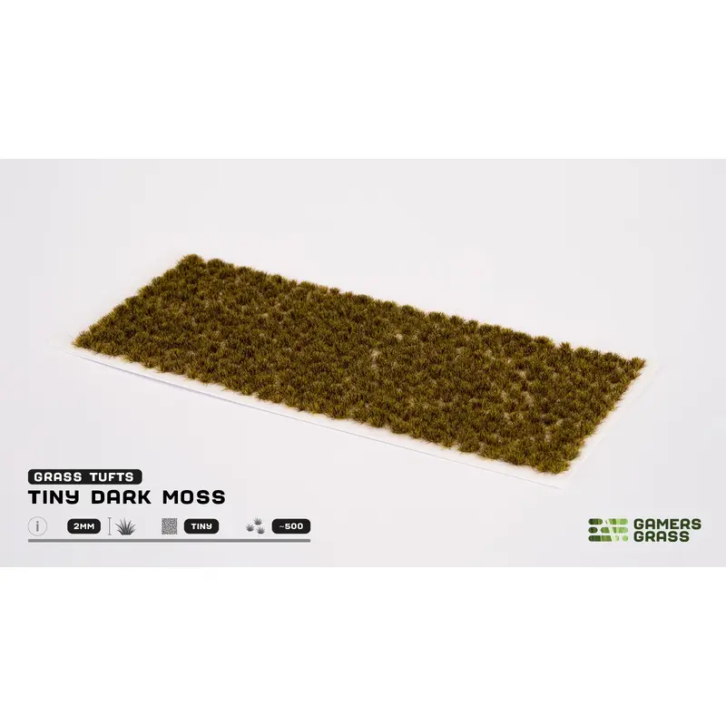 Gamers Grass - Grass Tufts - Tiny Tufts - Tiny Dark Moss