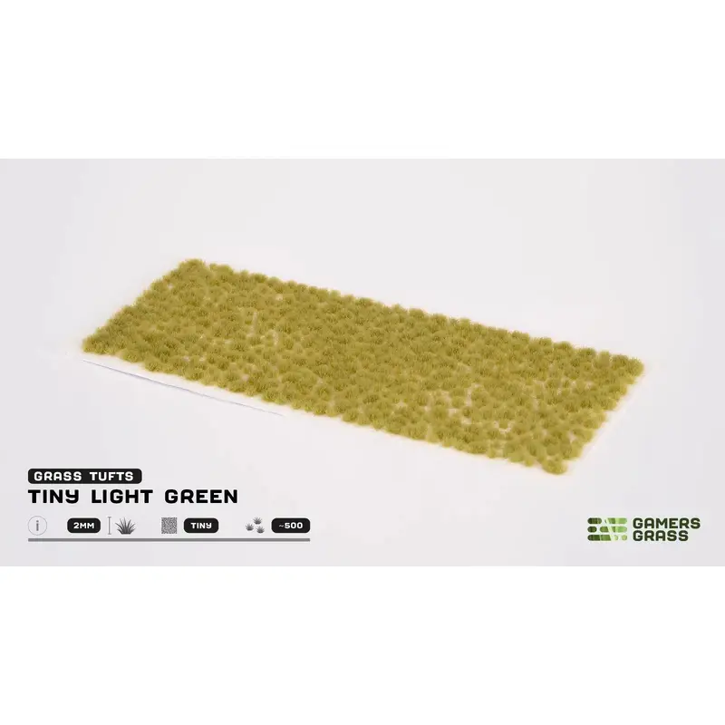 Gamers Grass - Grass Tufts - Tiny Tufts - Tiny Light Green