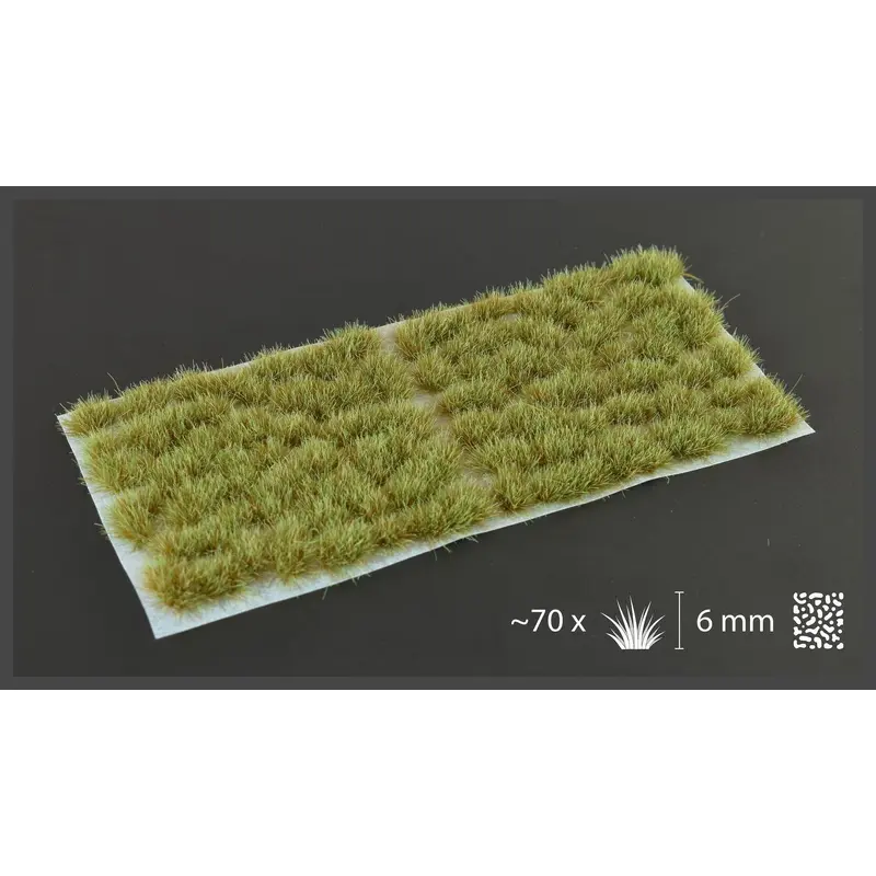 Gamers Grass Mixed Green 6mm Tufts Wild