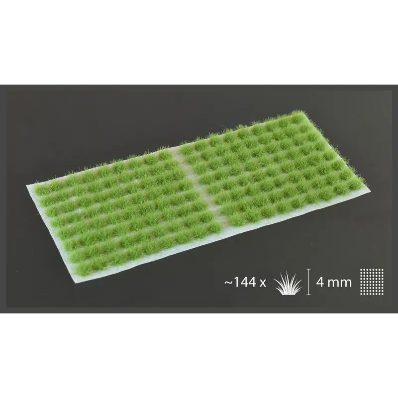 Gamers Grass Tufts Green 4mm Small