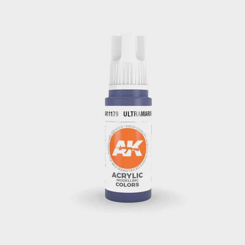 AK Interactive 3Gen Acrylics - Ultramarine 17ml