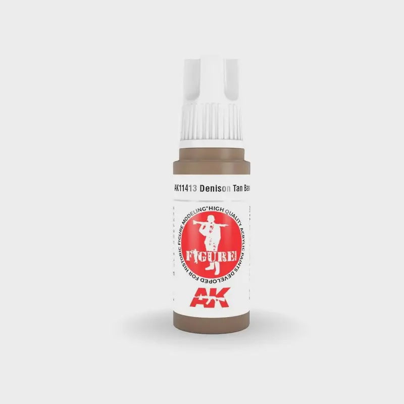 AK Interactive 3Gen Figures Acrylics - Denison Tan Base 17ml