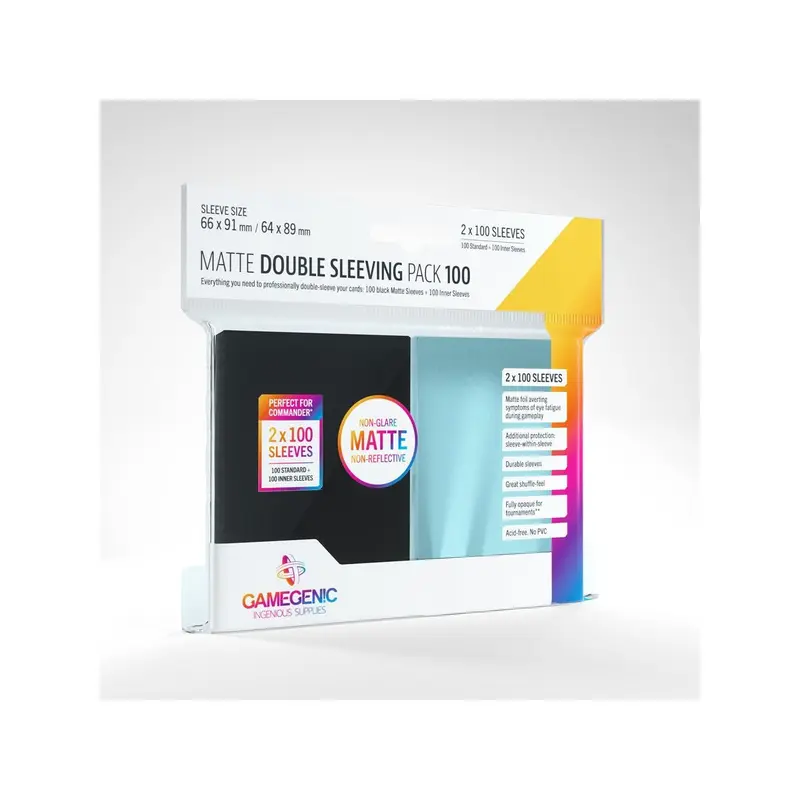 Gamegenic  Matte Double Sleeve Pack