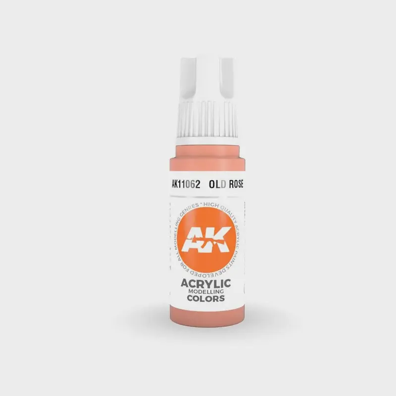 AK Interactive 3Gen Acrylics - Old Rose 17ml