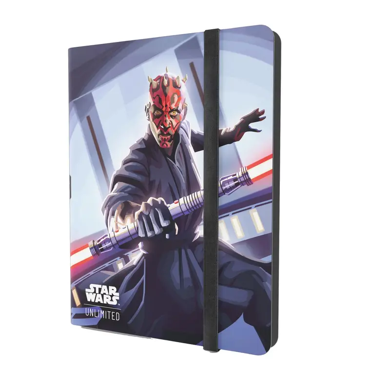 Gamegenic Star Wars Unlimited 18-pocket Album - Qui-gon Jinn/darth Maul