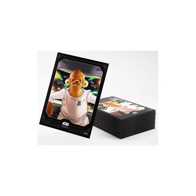 Gamegenic Star Wars Unlimited Art Sleeves - Admiral Ackbar