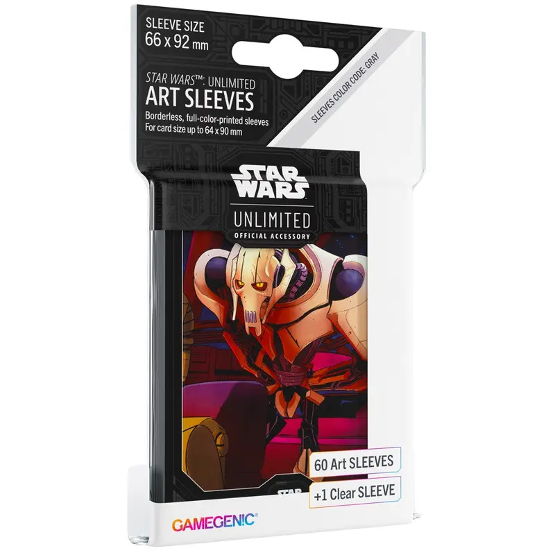 Gamegenic Star Wars Unlimited Art Sleeves - General Grievous