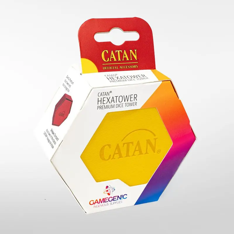 Gamegenic Catan Hexatower - Yellow