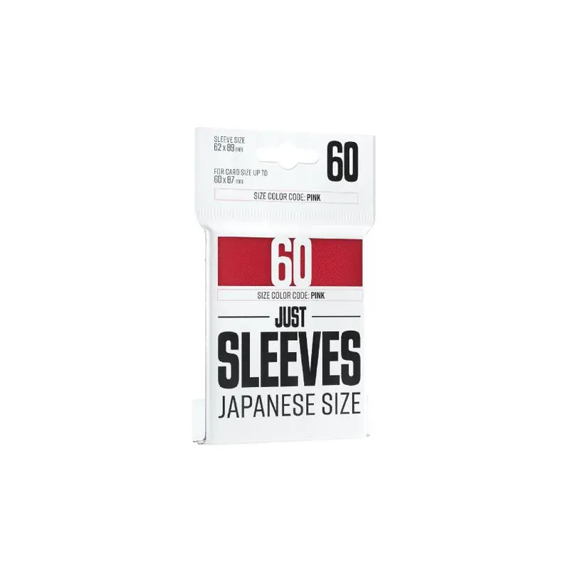 Gamegenic Just Sleeves Japanese Size - Red