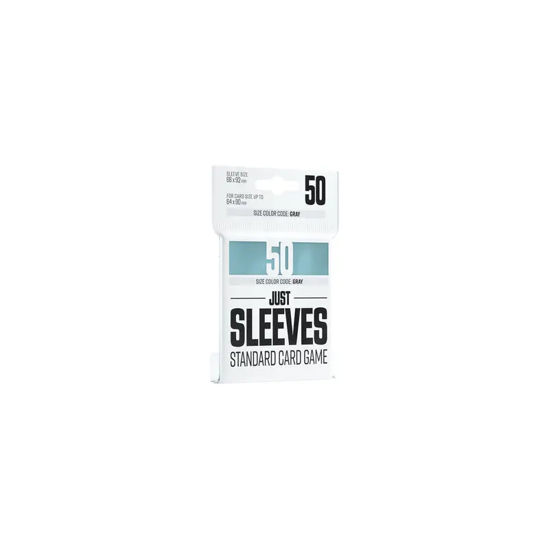 Gamegenic Just Sleeves Standard Card Game - Clear