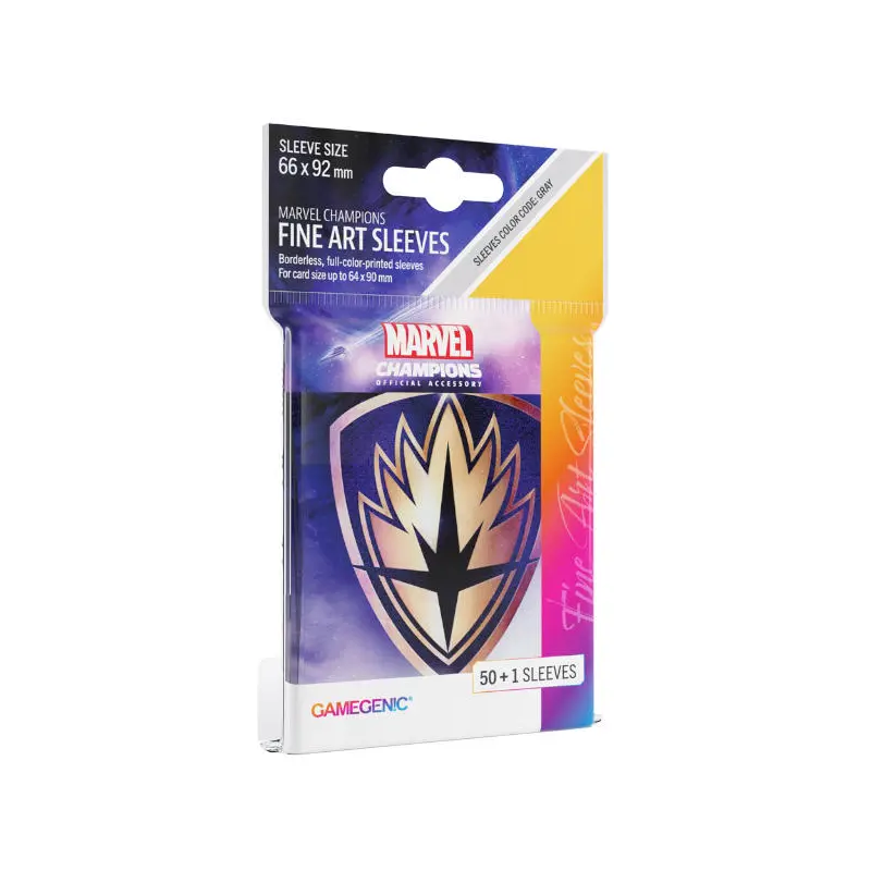 Gamegenic Marvel Champions FINE ART Sleeves Guardians of the Galaxy Logo