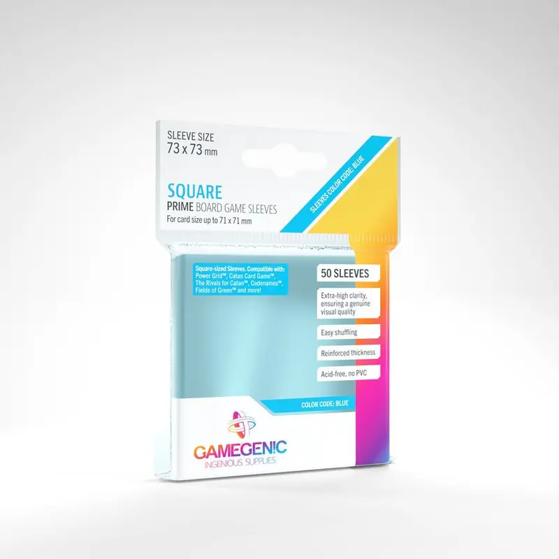 Gamegenic Prime Square Sized Sleeves 73x73