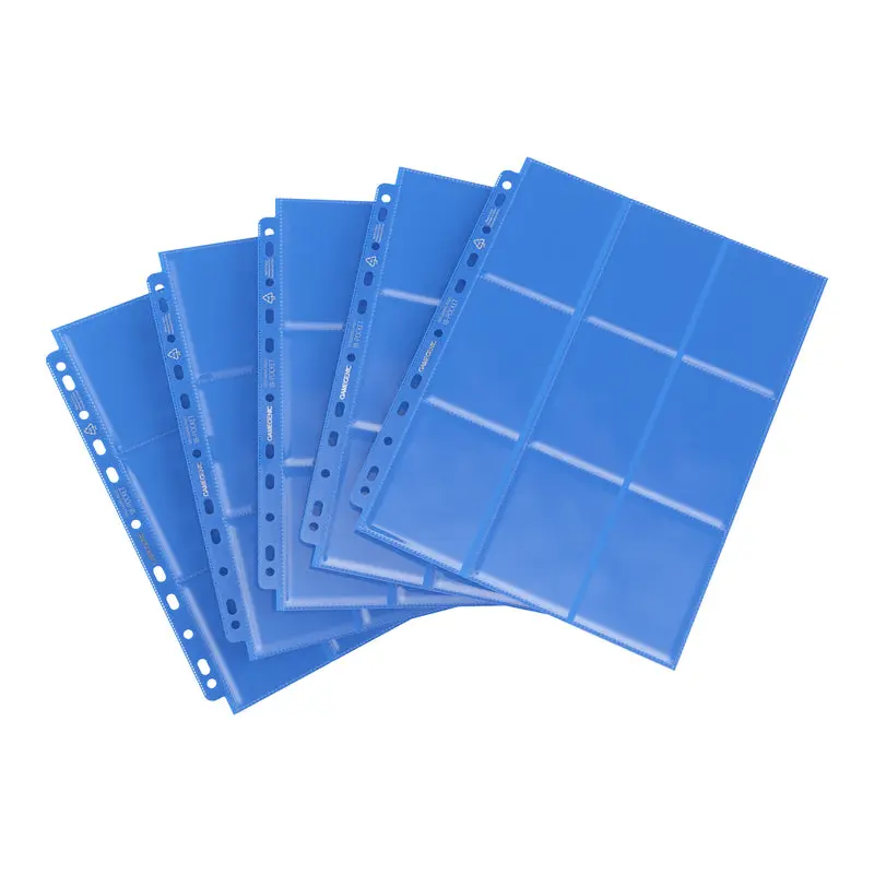 Gamegenic Sideloading 18 Pocket Pages Display Blue