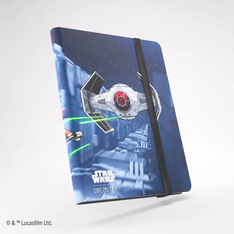 Gamegenic - Star Wars Unlimited 18-Pocket Casual Album 245 mm x 25 mm x 305 mm - X-Wing/Tie Fighter